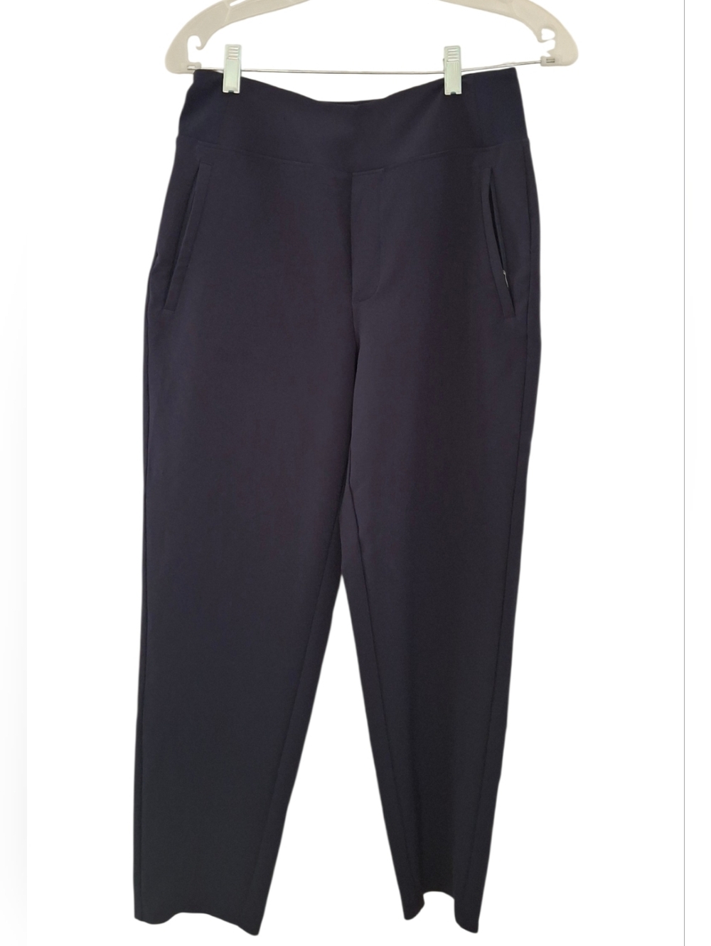 Athleta Endless High Rise Pants in Navy Work Prima Stretch Size 6 New - Picture 4 of 7